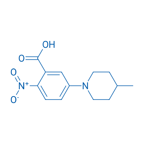 5-(4-Methylpiperidin-1-yl)-2-nitrobenzoic acid 5g