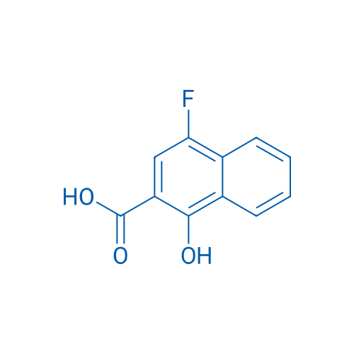 4-Fluoro-1-hydroxy-2-naphthoic acid 100mg