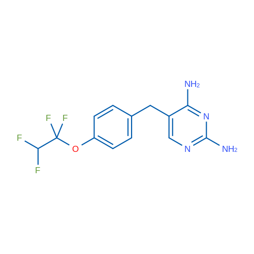 5-(4-(1,1,2,2-Tetrafluoroethoxy)benzyl)pyrimidine-2,4-diamine 1g