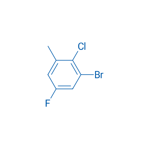 1-Bromo-2-chloro-5-fluoro-3-methylbenzene 250mg