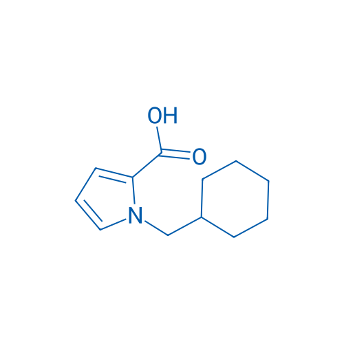 1-(Cyclohexylmethyl)-1H-pyrrole-2-carboxylic acid 5g