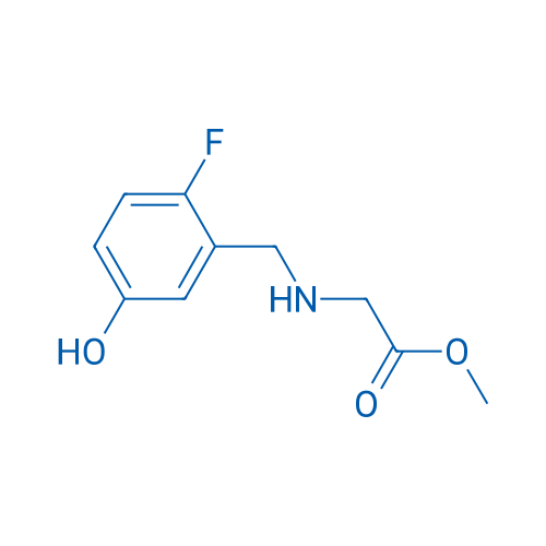 METHYL (2-FLUORO-5-HYDROXYBENZYL)GLYCINATE 1g