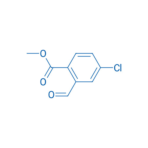 Methyl 4-chloro-2-formylbenzoate 250mg