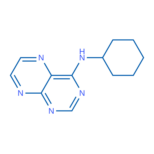 N-Cyclohexylpteridin-4-amine 1g