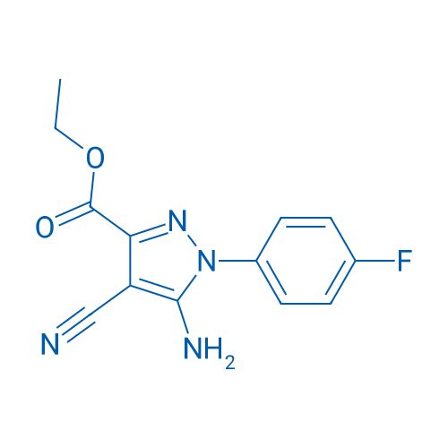 Ethyl 5-amino-4-cyano-1-(4-fluorophenyl)-1H-pyrazole-3-carboxylate 5g