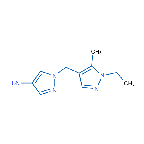 1-((1-Ethyl-5-methyl-1H-pyrazol-4-yl)methyl)-1H-pyrazol-4-amine 1g