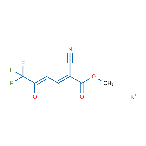Potassium (2Z,4E)-5-cyano-1,1,1-trifluoro-6-methoxy-6-oxohexa-2,4-dien-2-olate 5g