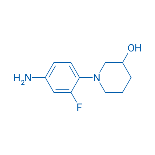1-(4-Amino-2-fluorophenyl)piperidin-3-ol 1g
