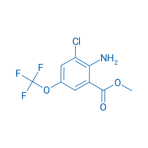 Methyl 2-amino-3-chloro-5-(trifluoromethoxy)benzoate 100mg