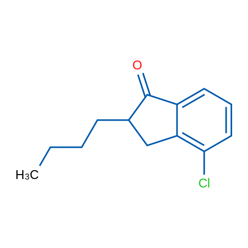 2-Butyl-4-chloro-2,3-dihydro-1H-inden-1-one 1g