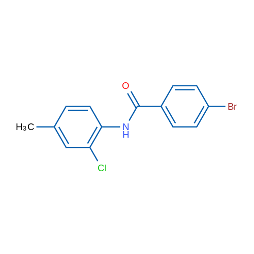 4-BRomo-n-(2-chloro-4-methylphenyl)benzamide 1g