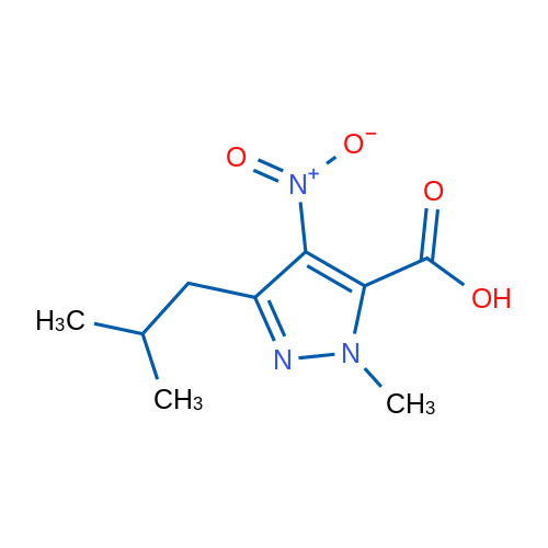 3-Isobutyl-1-methyl-4-nitro-1H-pyrazole-5-carboxylic acid 1g