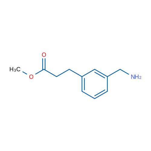 Methyl 3-(3-(aminomethyl)phenyl)propanoate 1g