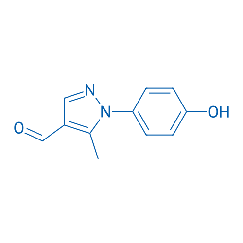 1-(4-Hydroxyphenyl)-5-methyl-1h-pyrazole-4-carbaldehyde 1g