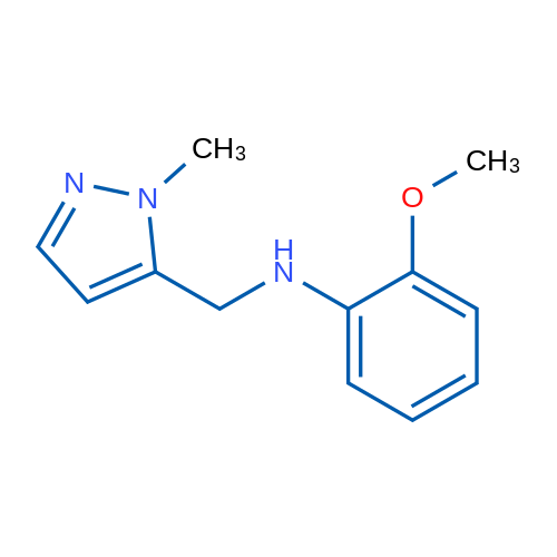 2-Methoxy-N-((1-methyl-1H-pyrazol-5-yl)methyl)aniline 5g