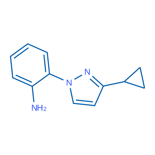 2-(3-Cyclopropyl-1H-pyrazol-1-yl)aniline 1g