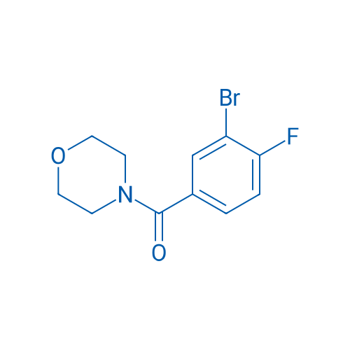 (3-Bromo-4-fluorophenyl)(morpholino)methanone 25g
