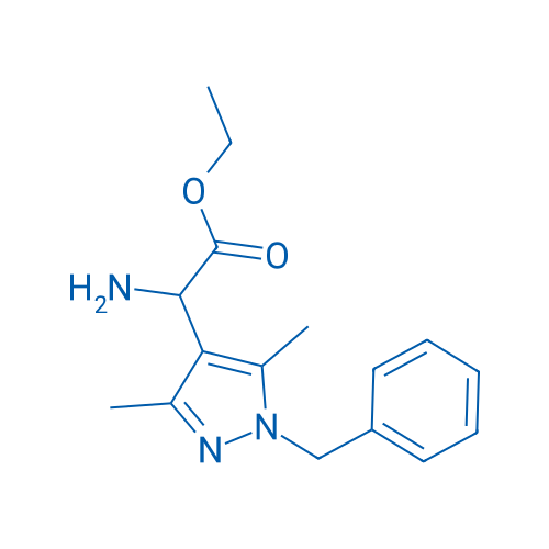 Ethyl 2-amino-2-(1-benzyl-3,5-dimethyl-1H-pyrazol-4-yl)acetate 1g