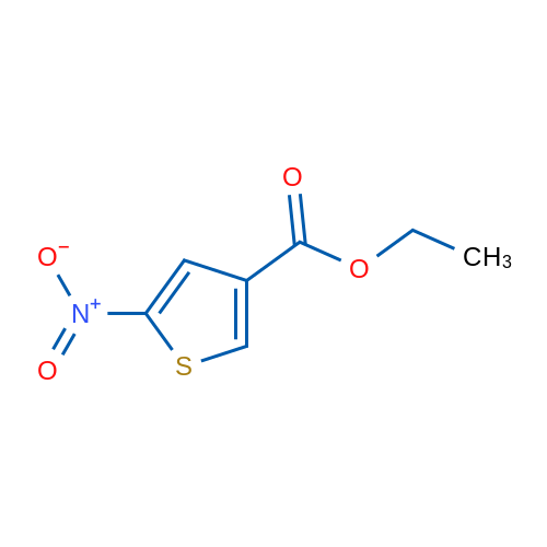 Ethyl 5-nitrothiophene-3-carboxylate 1g
