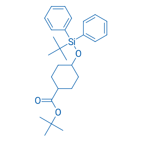 tert-Butyl 4-((tert-butyldiphenylsilyl)oxy)cyclohexanecarboxylate 1g