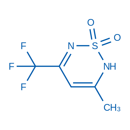 3-Methyl-5-(trifluoromethyl)-2H-1lambda6,2,6-thiadiazine-1,1-dione 10mg