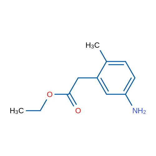 Ethyl 2-(5-amino-2-methylphenyl)acetate 1g