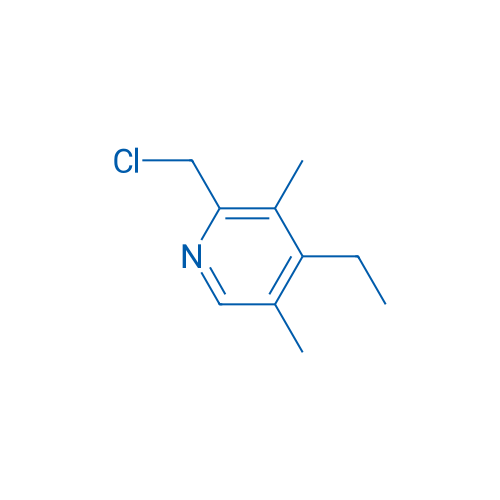 Pyridine, 2-(chloromethyl)-4-ethyl-3,5-dimethyl- 250mg