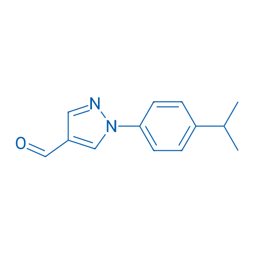 1-(4-Isopropylphenyl)-1H-pyrazole-4-carbaldehyde 100mg