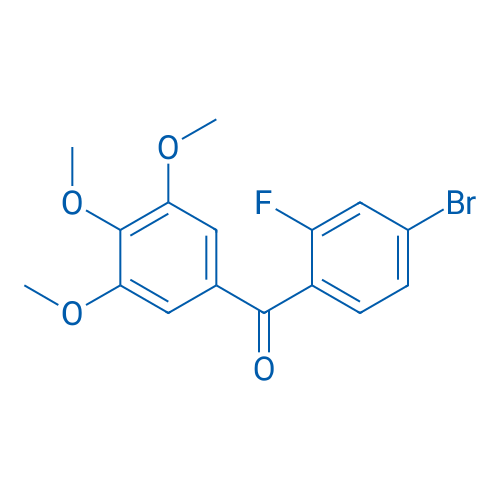 (4-Bromo-2-fluorophenyl)(3,4,5-trimethoxyphenyl)methanone 5g