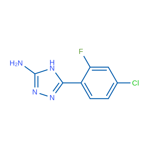 5-(4-Chloro-2-fluorophenyl)-4h-1,2,4-triazol-3-amine 1g