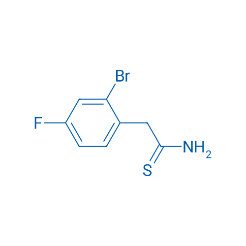 2-(2-Bromo-4-fluorophenyl)ethanethioamide 1g