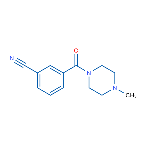 3-(4-Methylpiperazine-1-carbonyl)benzonitrile 1g