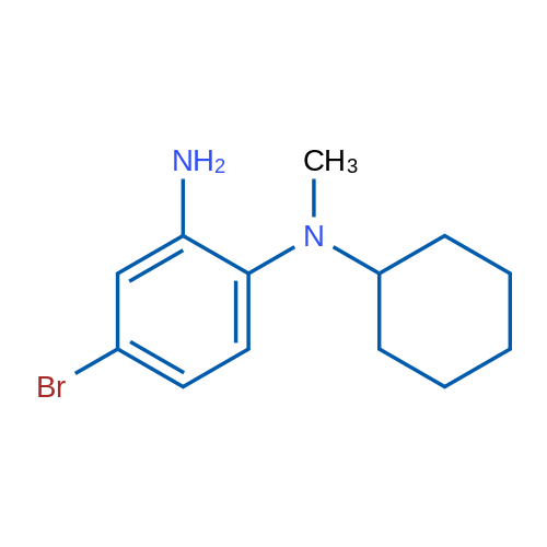 4-Bromo-N1-cyclohexyl-N1-methylbenzene-1,2-diamine 1g
