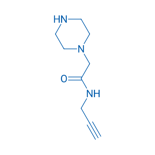2-(Piperazin-1-yl)-N-(prop-2-yn-1-yl)acetamide 10g