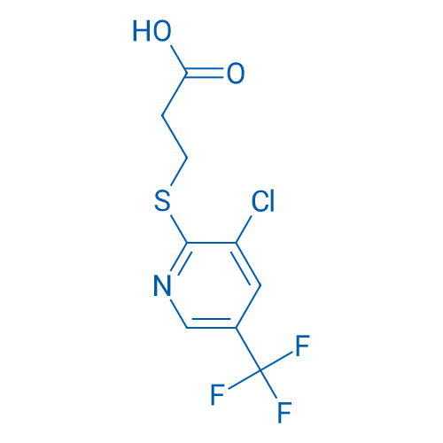 3-((3-Chloro-5-(trifluoromethyl)pyridin-2-yl)thio)propanoic acid 1g
