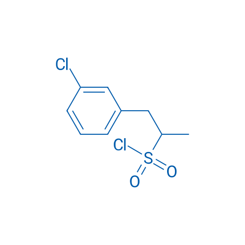 1-(3-Chlorophenyl)propane-2-sulfonyl chloride 250mg