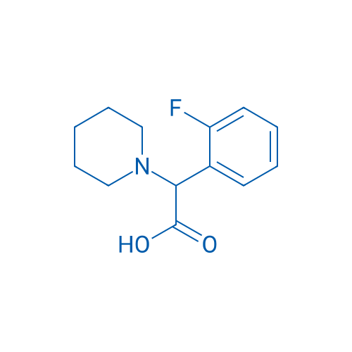 2-(2-Fluorophenyl)-2-(piperidin-1-yl)acetic acid 1g