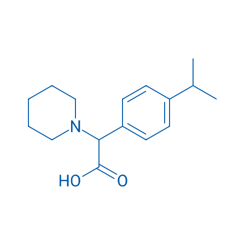 2-(4-Isopropylphenyl)-2-(piperidin-1-yl)acetic acid 1g