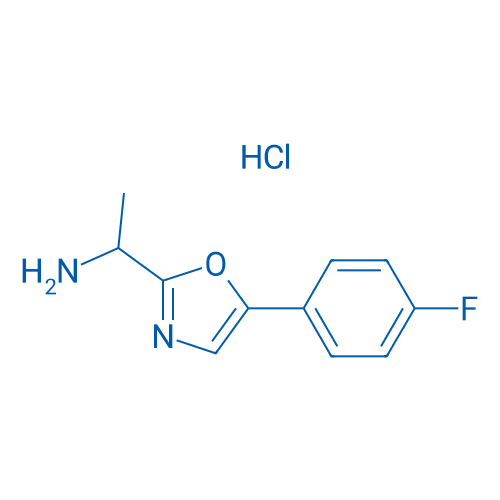 1-(5-(4-Fluorophenyl)oxazol-2-yl)ethanamine hydrochloride 1g