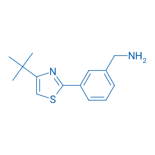 (3-(4-(tert-Butyl)thiazol-2-yl)phenyl)methanamine 1g