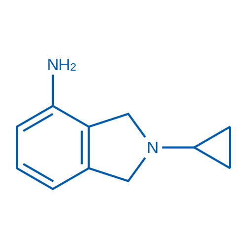 2-Cyclopropyl-2,3-dihydro-1H-isoindol-4-amine 1g