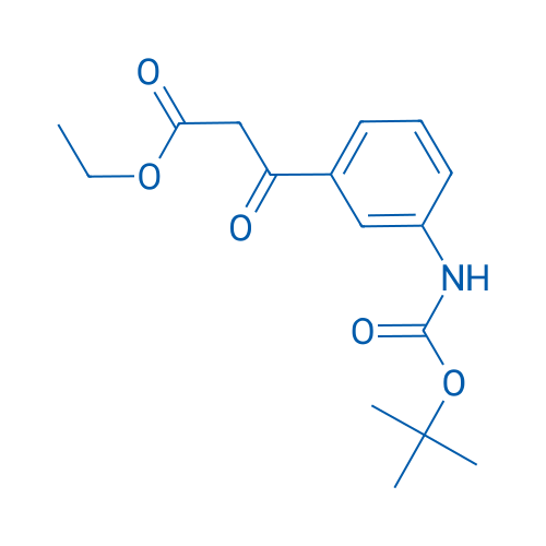 Ethyl 3-(3-((tert-butoxycarbonyl)amino)phenyl)-3-oxopropanoate 1g