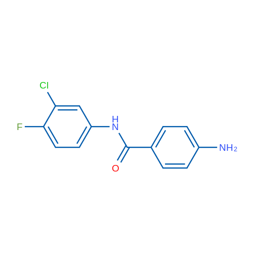 4-Amino-N-(3-chloro-4-fluorophenyl)benzamide 1g