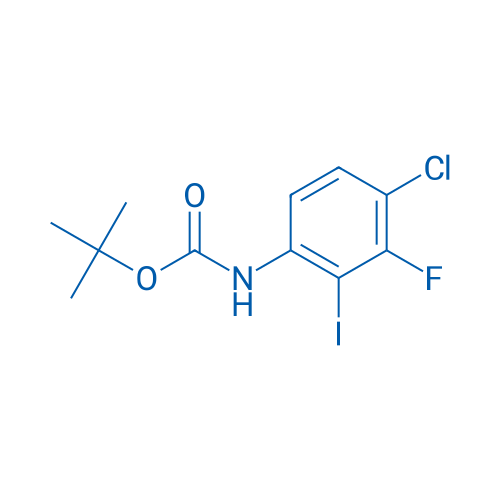 tert-Butyl (4-chloro-3-fluoro-2-iodophenyl)carbamate 250mg