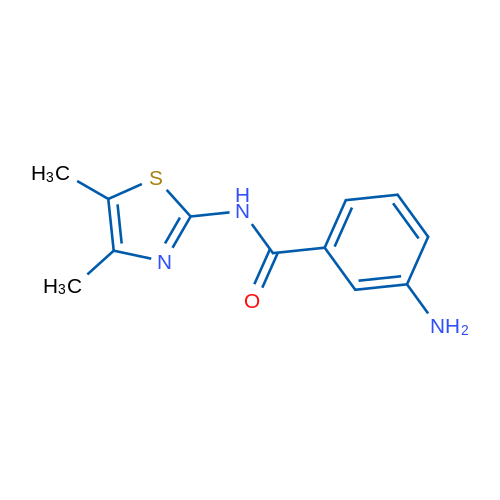 3-Amino-N-(4,5-dimethylthiazol-2-yl)benzamide 1g