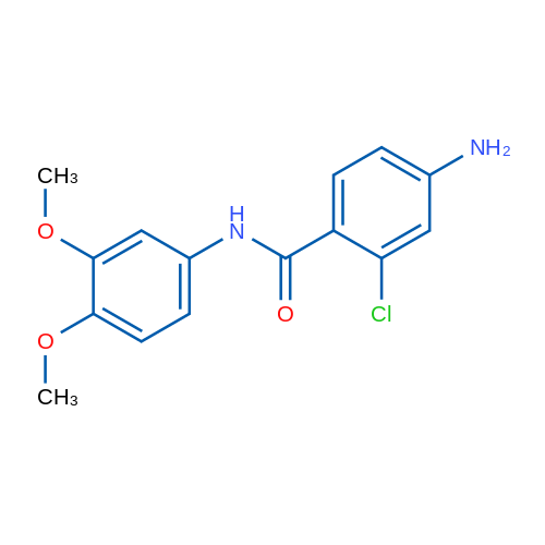 4-Amino-2-chloro-N-(3,4-dimethoxyphenyl)benzamide 1g