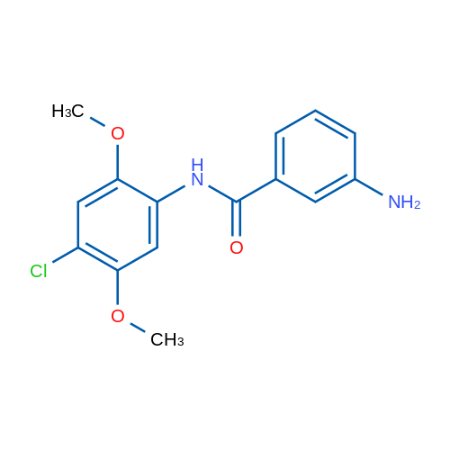 3-Amino-N-(4-chloro-2,5-dimethoxyphenyl)benzamide 1g