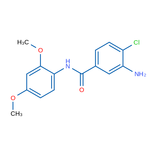 3-Amino-4-chloro-N-(2,4-dimethoxyphenyl)benzamide 1g