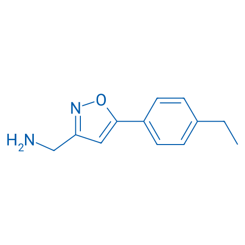 (5-(4-Ethylphenyl)isoxazol-3-yl)methanamine 1g