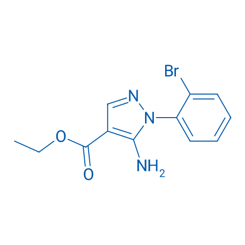 Ethyl 5-amino-1-(2-bromophenyl)-1H-pyrazole-4-carboxylate 25g